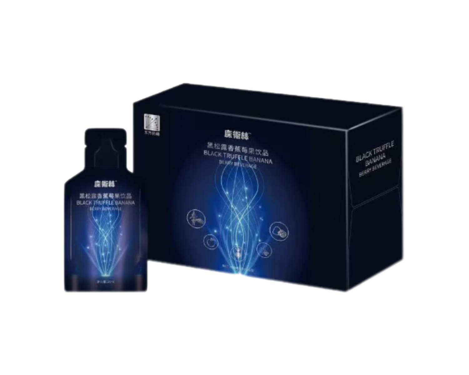   MAGIC SILK BLACK TRUFFLE BANANA BERRY BEVERAGE