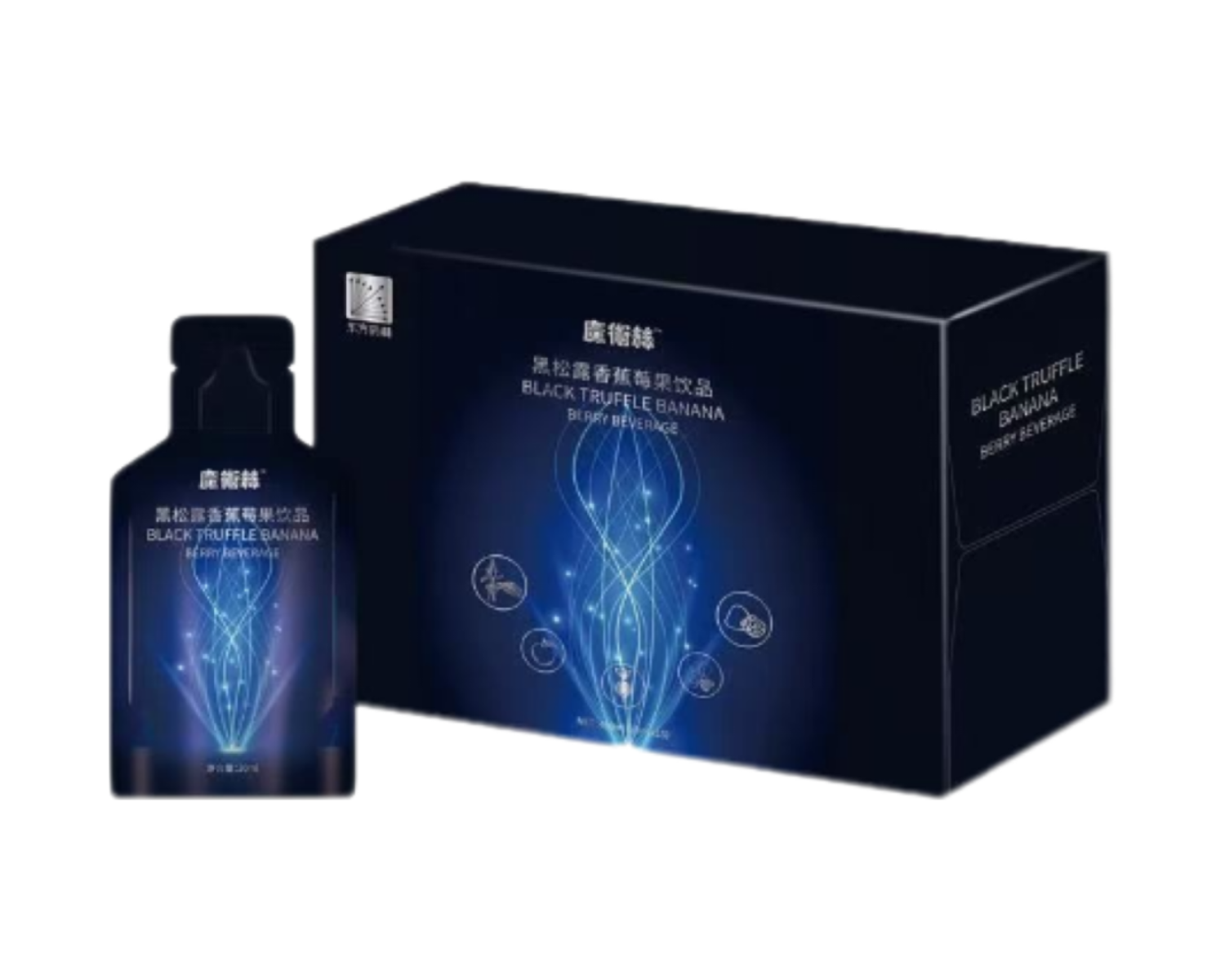   MAGIC SILK BLACK TRUFFLE BANANA BERRY BEVERAGE